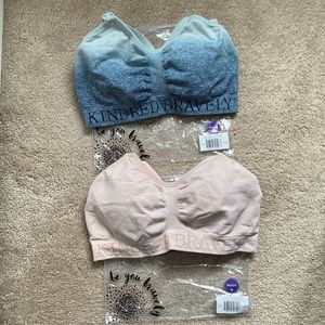 Two Kindred Braverly Sublime Nursing Sports Bras, Size Small Busty
